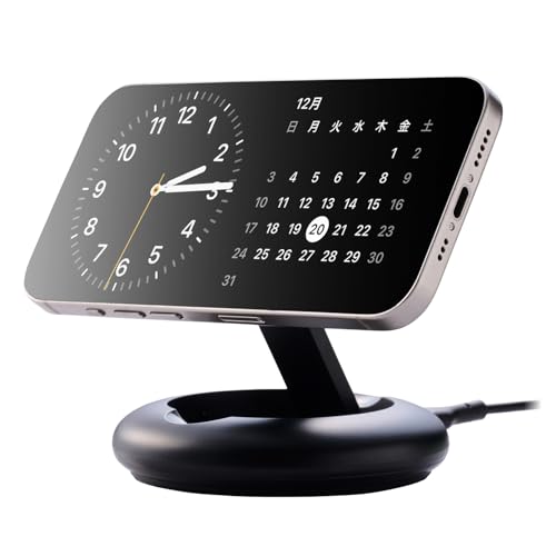 エレコム Qi2 充電器 スタンド