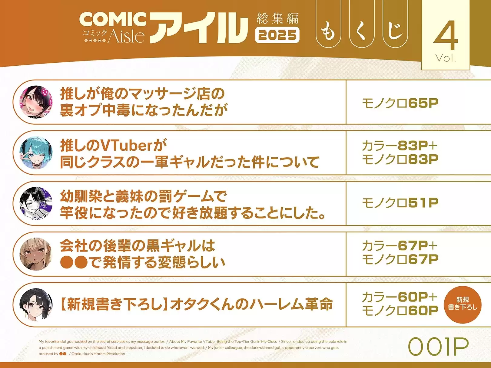 COMICアイル 総集編 2025 vol.4 COMICアイル 1ページ目